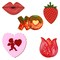 CookieCutter.com Valentine 5 Piece Set Sizes 3.25 in to 4.25 in Tin Plate Steel Handmade in USA
